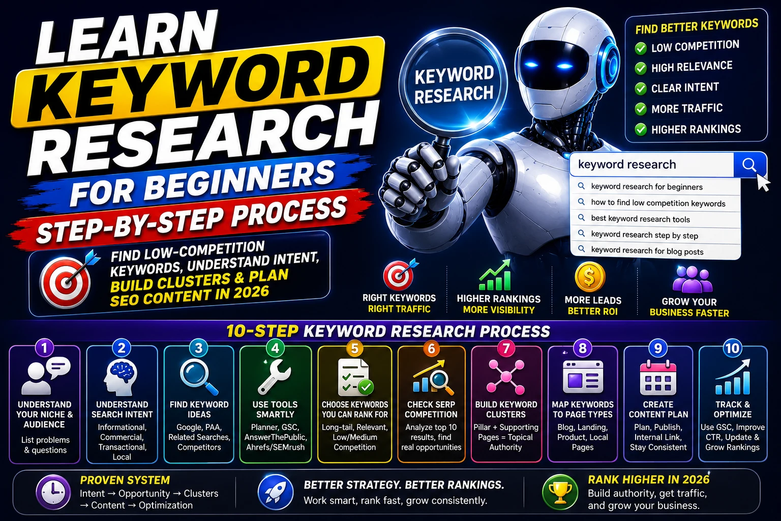 Learn Keyword Research for Beginners in 2026