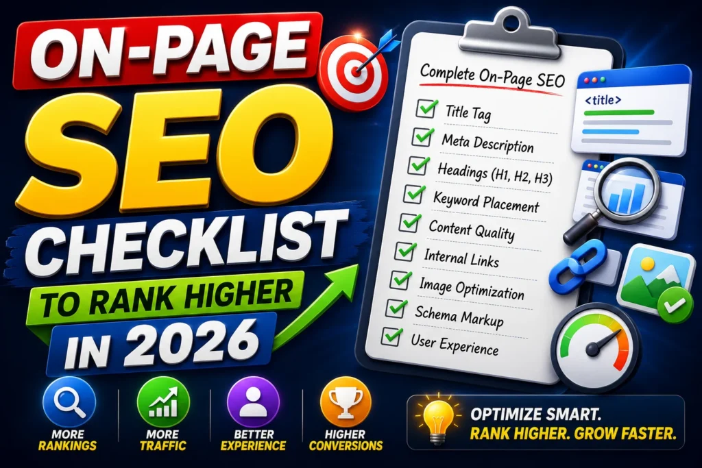 Complete On-Page SEO Checklist Step-by-Step