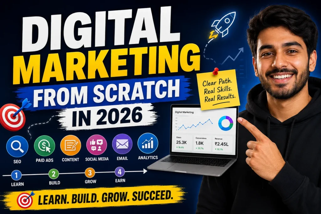Learn Digital Marketing from Scratch in 2026
