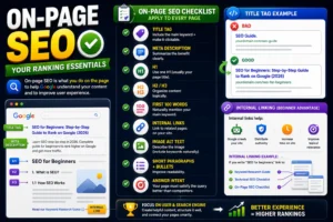 On-Page SEO Checklist for Beginner