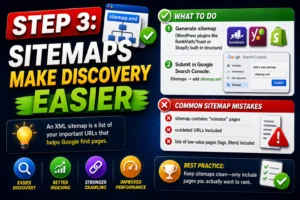 Step 3 - Sitemaps (Make Discovery Easier)