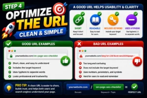 Step 4: Optimize the URL (Clean and Simple)