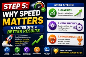Step 5 - Why Speed Matters in Technical SEO