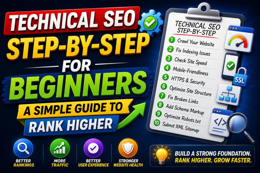 Technical SEO A Complete Step-by-Step Guide 2026 Technical SEO A Complete Step-by-Step Guide