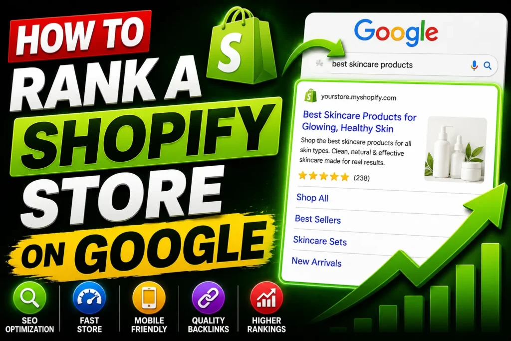 How to Rank a Shopify Store on Google