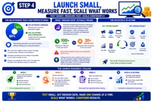 Launch Small, Measure Fast, Scale What Works