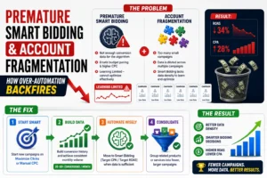 Premature Smart Bidding and Account Fragmentation in Google Ads