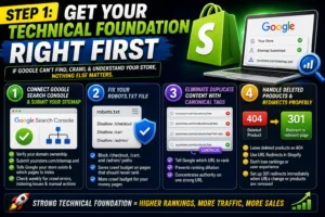 Step 1 - First Get Your Technical Foundation Right