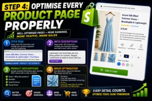 Step 4 - Optimize Every Product Page Properly