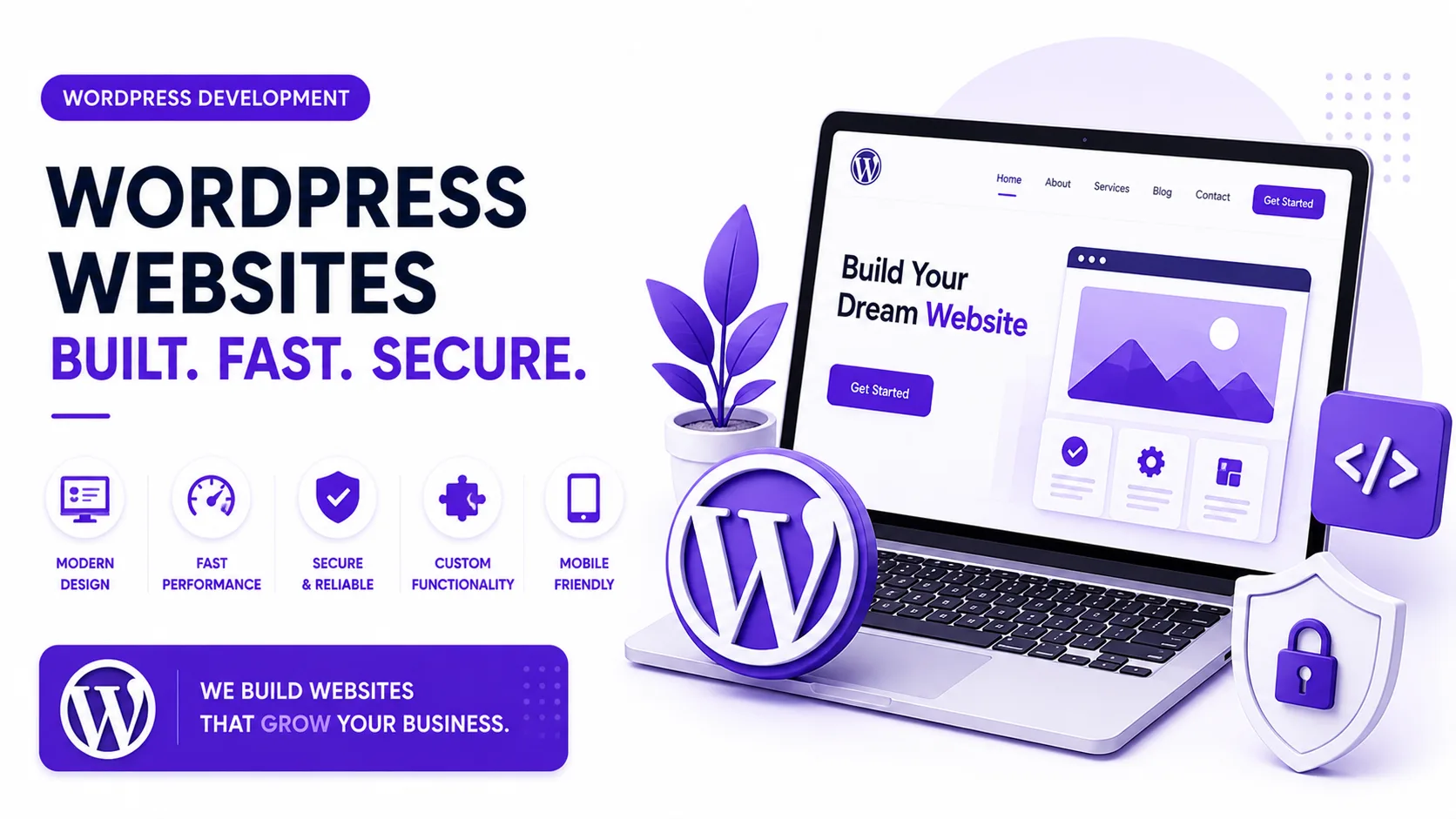 wordpress website development services